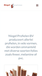 Mobile Screenshot of niegel.nl